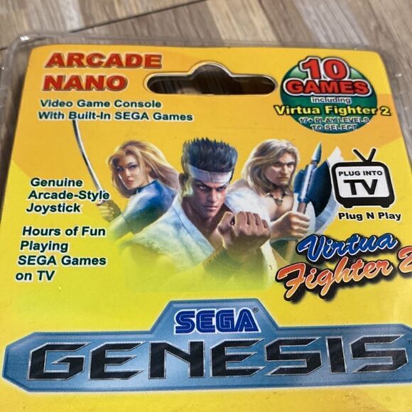 Sega genesis video game console games virtua fighter 2 joystick arcade vintage - Picture 5 of 8